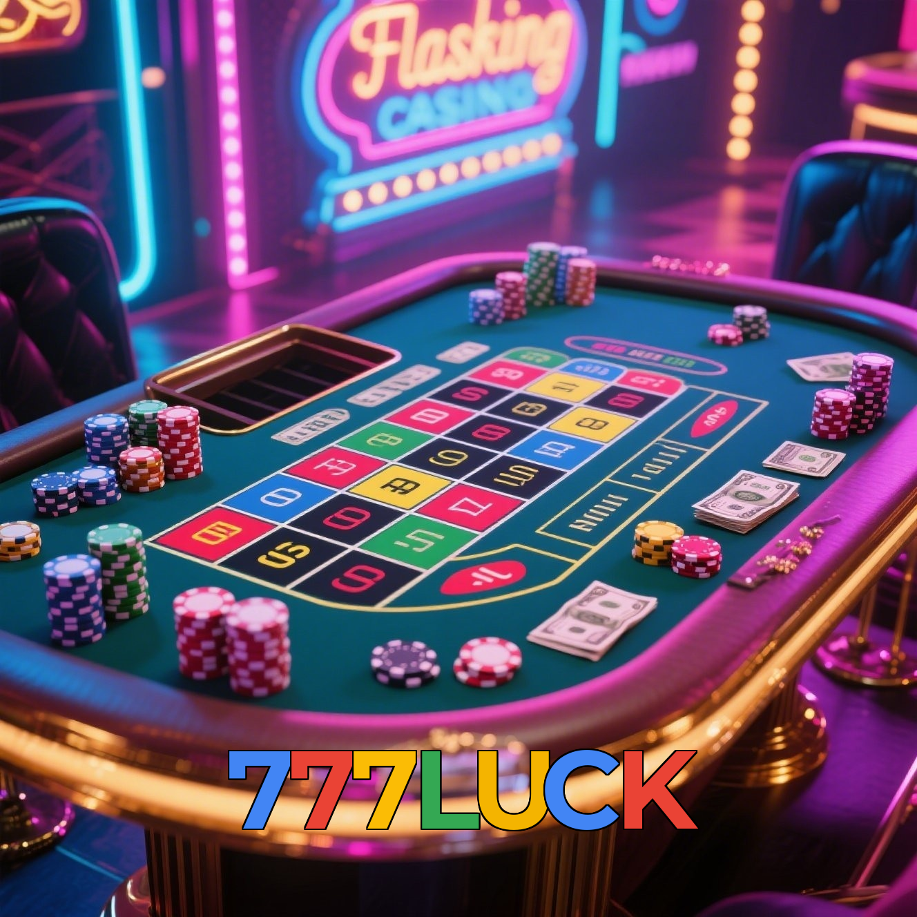 777LUCK：Grandes jackpots estão te esperando! Gire a roleta e ganhe agora!